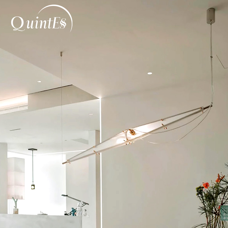 Interior Design Minimalist - LED Glass Chandelier Minimalist Design Silver