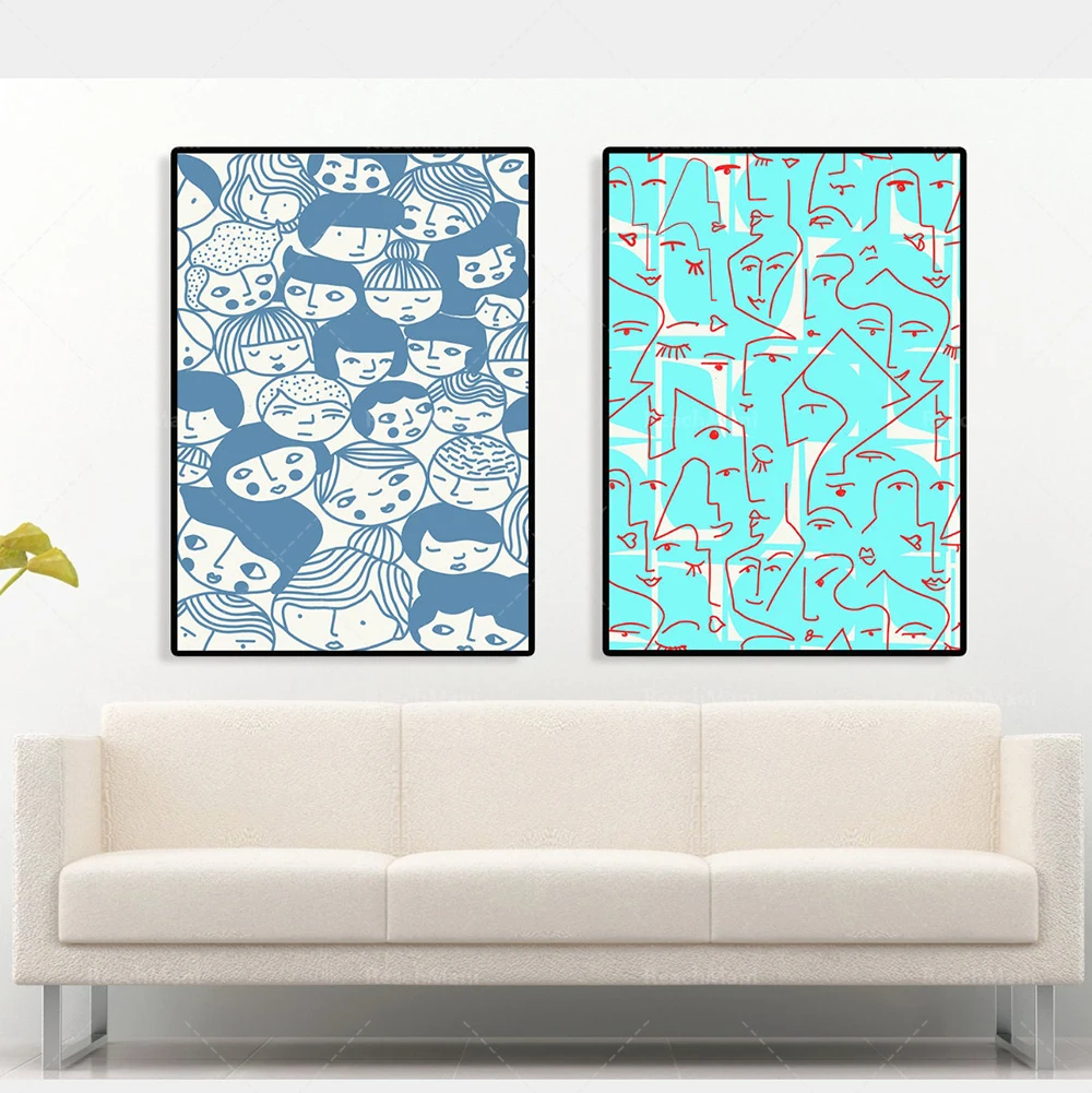 Interior Design Sketch - Portrait Graphic Sketch Art Deco Poster,