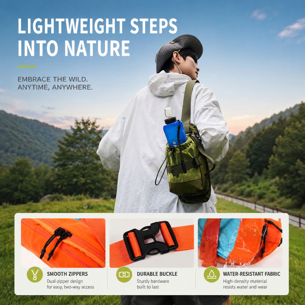 Interior Design Minimalist - Korean Outdoor Crossbody Bag Minimalist Design