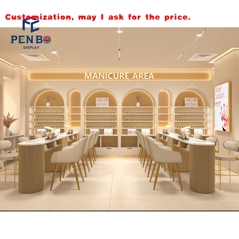 custom.Custom Simple Style Nai - огляд і ціна Interior Design Nail Salon