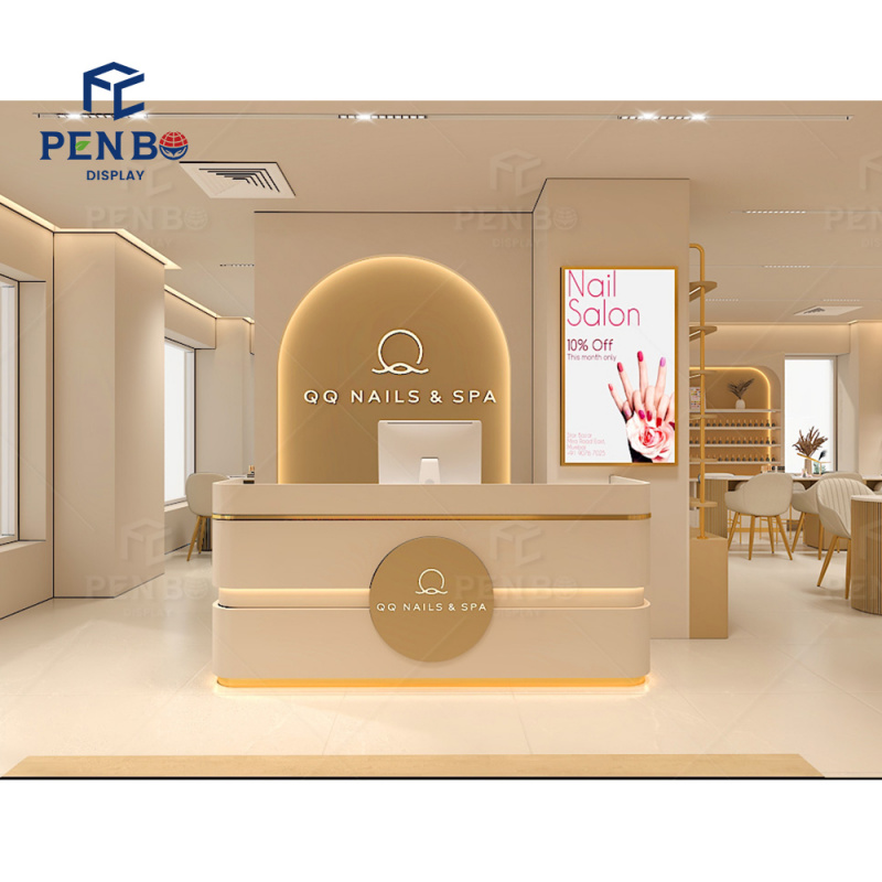 custom.Custom Simple Style Nai - огляд і ціна Interior Design Nail Salon