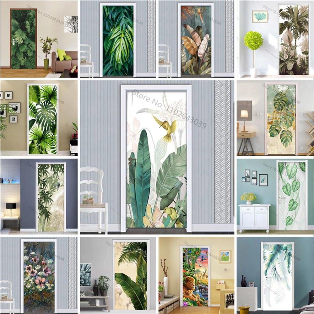 Self adhesive Plantain Green L - огляд і ціна Interior Design Home