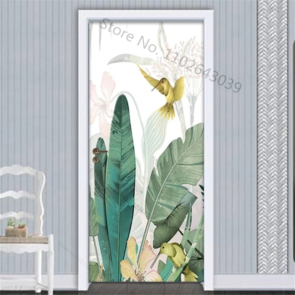 Self adhesive Plantain Green L - огляд і ціна Interior Design Home