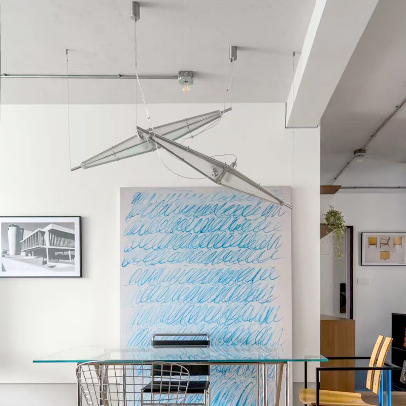 LED Glass Chandelier Minimalis - огляд і ціна Interior Design Minimalist