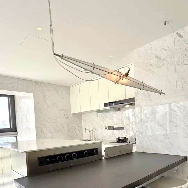 LED Glass Chandelier Minimalis - огляд і ціна Interior Design Minimalist