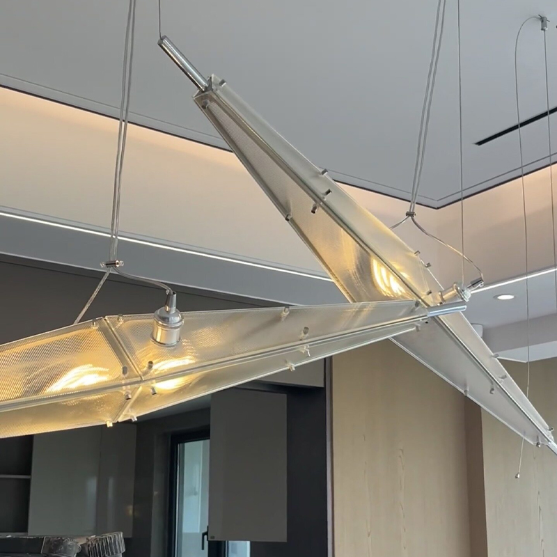 LED Glass Chandelier Minimalis - огляд і ціна Interior Design Minimalist