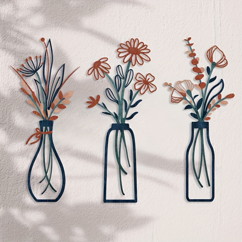 3 Large Floral Wall Art Sculpt - огляд і ціна Interior Design Home