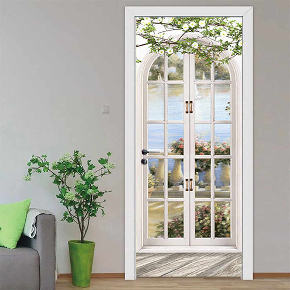 Modern Door Sticker Simulate G - огляд і ціна Interior Design Home