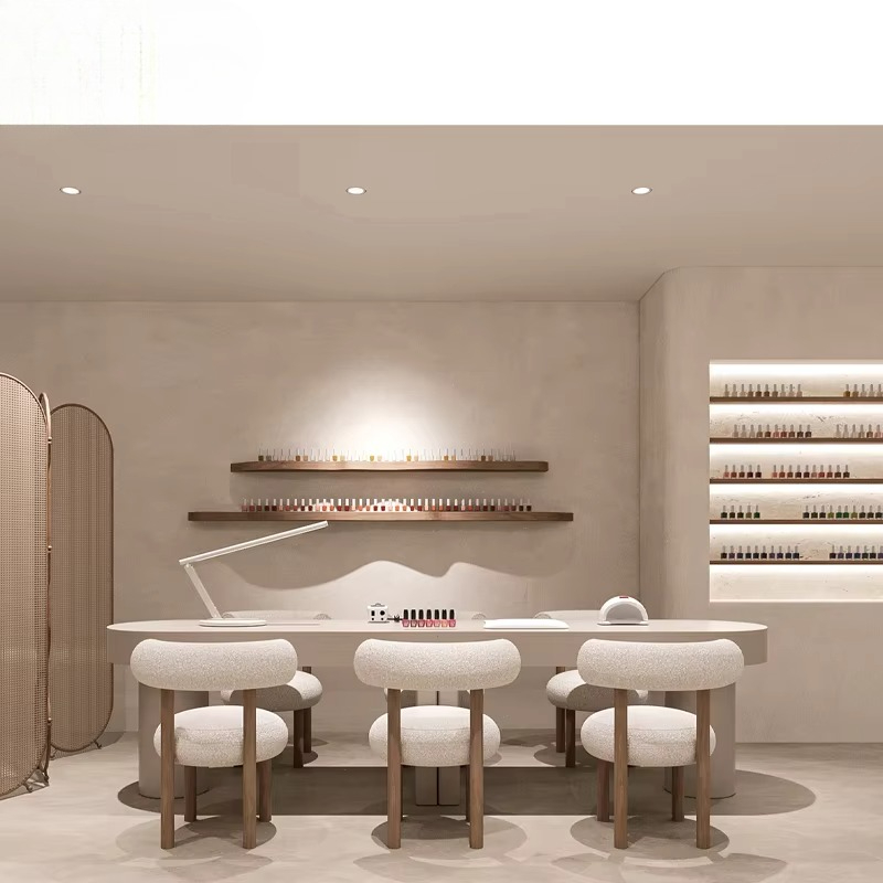 High-end nail salon furniture, - огляд і ціна Interior Design Nail Salon