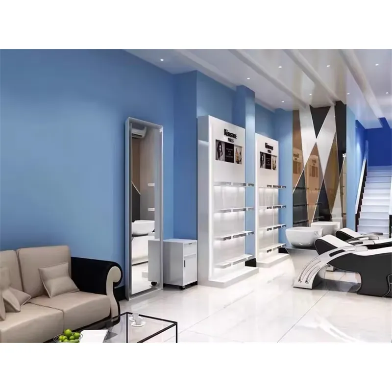 Makeup Showcase Retail Shop In - огляд і ціна Interior Design Nail Salon