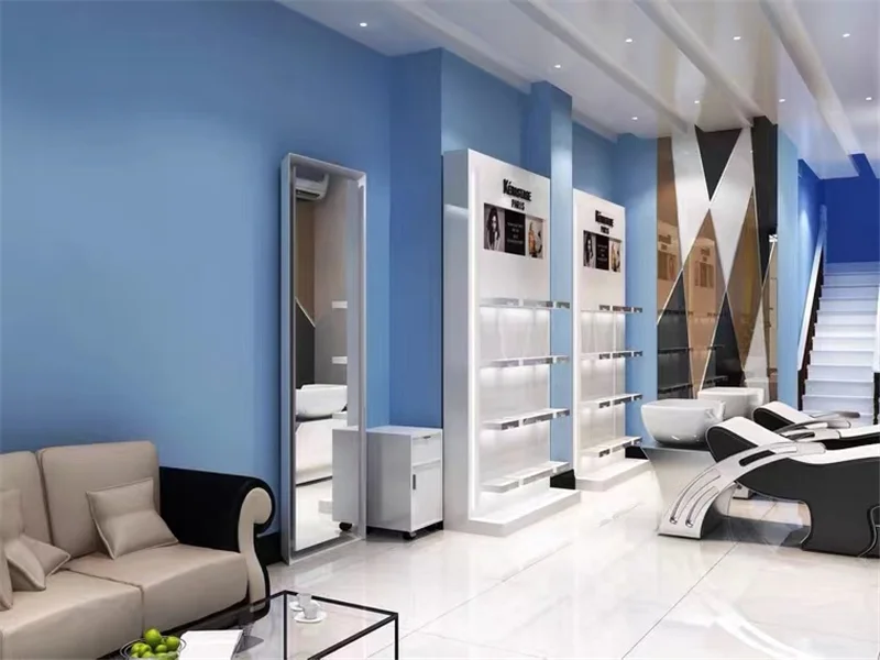 Makeup Showcase Retail Shop In - огляд і ціна Interior Design Nail Salon