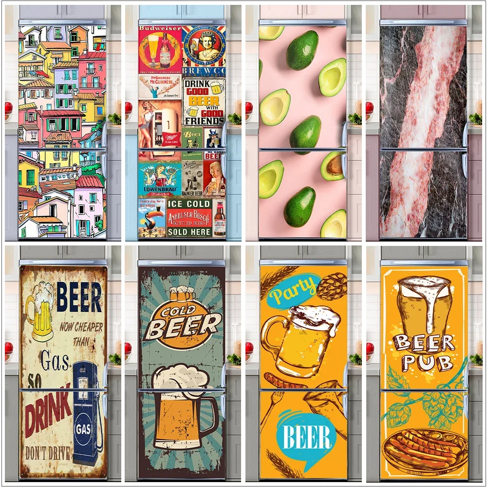 Retro Graffiti Fridge Door Mur - огляд і ціна Interior Design Home