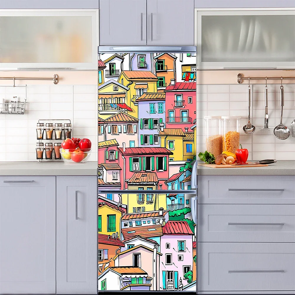 Retro Graffiti Fridge Door Mur - огляд і ціна Interior Design Home