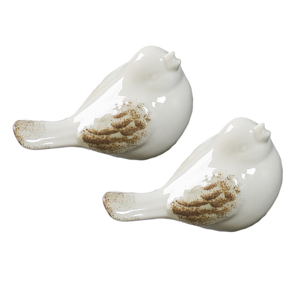 2Pcs Handcrafted Ceramic Bird  - огляд і ціна Interior Design Minimalist