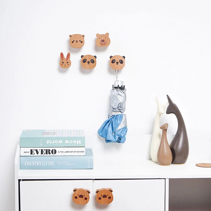 Wooden Cute Animal Coat Hook S - огляд і ціна Interior Design Home