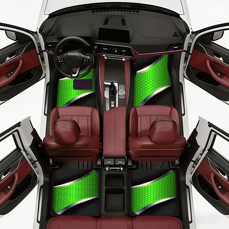 2D 4pcs Car Floor Mats, Materi - огляд і ціна Interior Design Grid