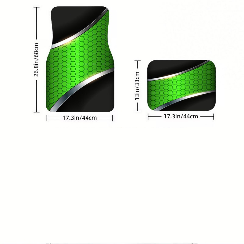 2D 4pcs Car Floor Mats, Materi - огляд і ціна Interior Design Grid