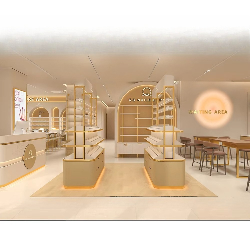 One-Stop Nail Art Spa Salon De - огляд і ціна Interior Design Nail Salon