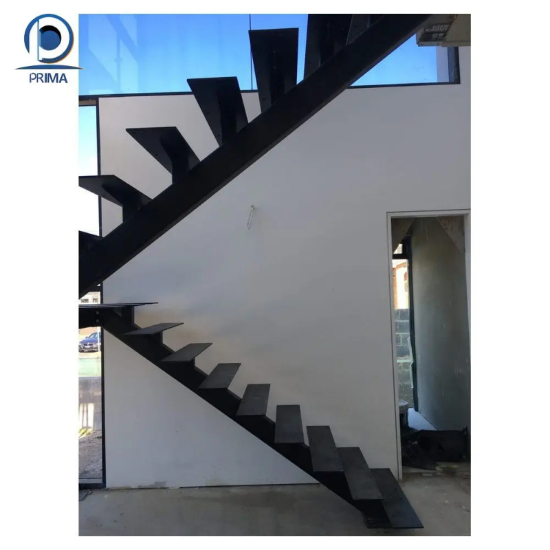 custom.Single Stringer Stairca - огляд і ціна Interior Design Minimalist