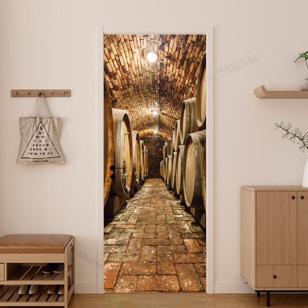 Imitation Wood Door Sticker Re - огляд і ціна Interior Design Home