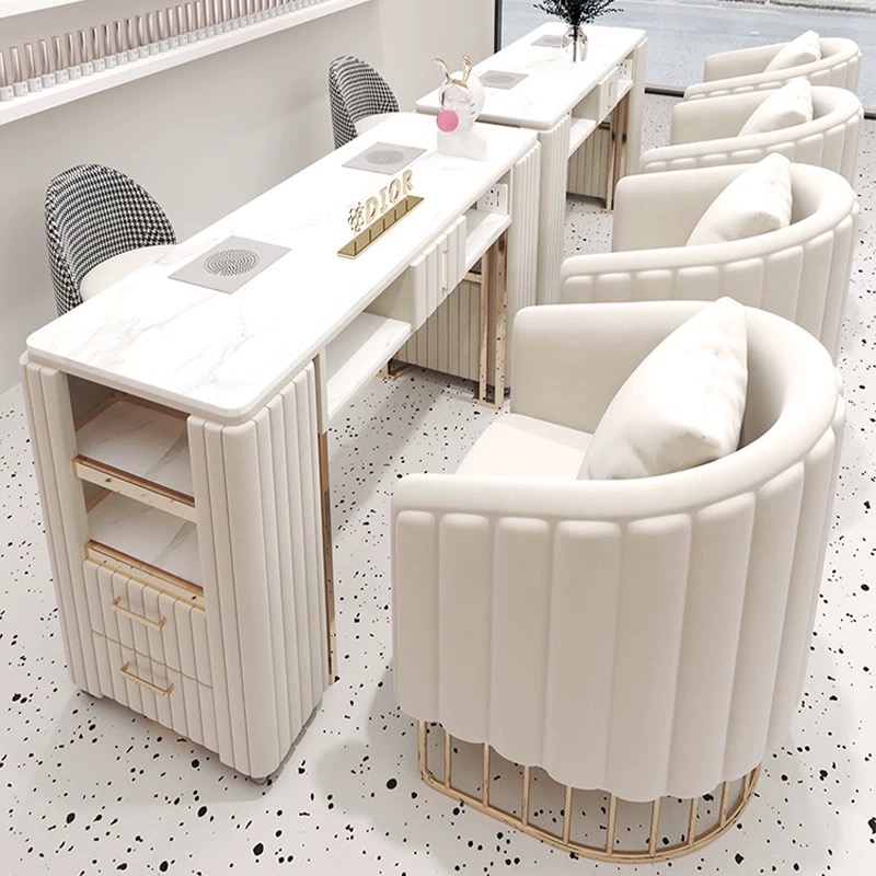 Luxury Modern Beige Nail Art F - огляд і ціна Interior Design Nail Salon