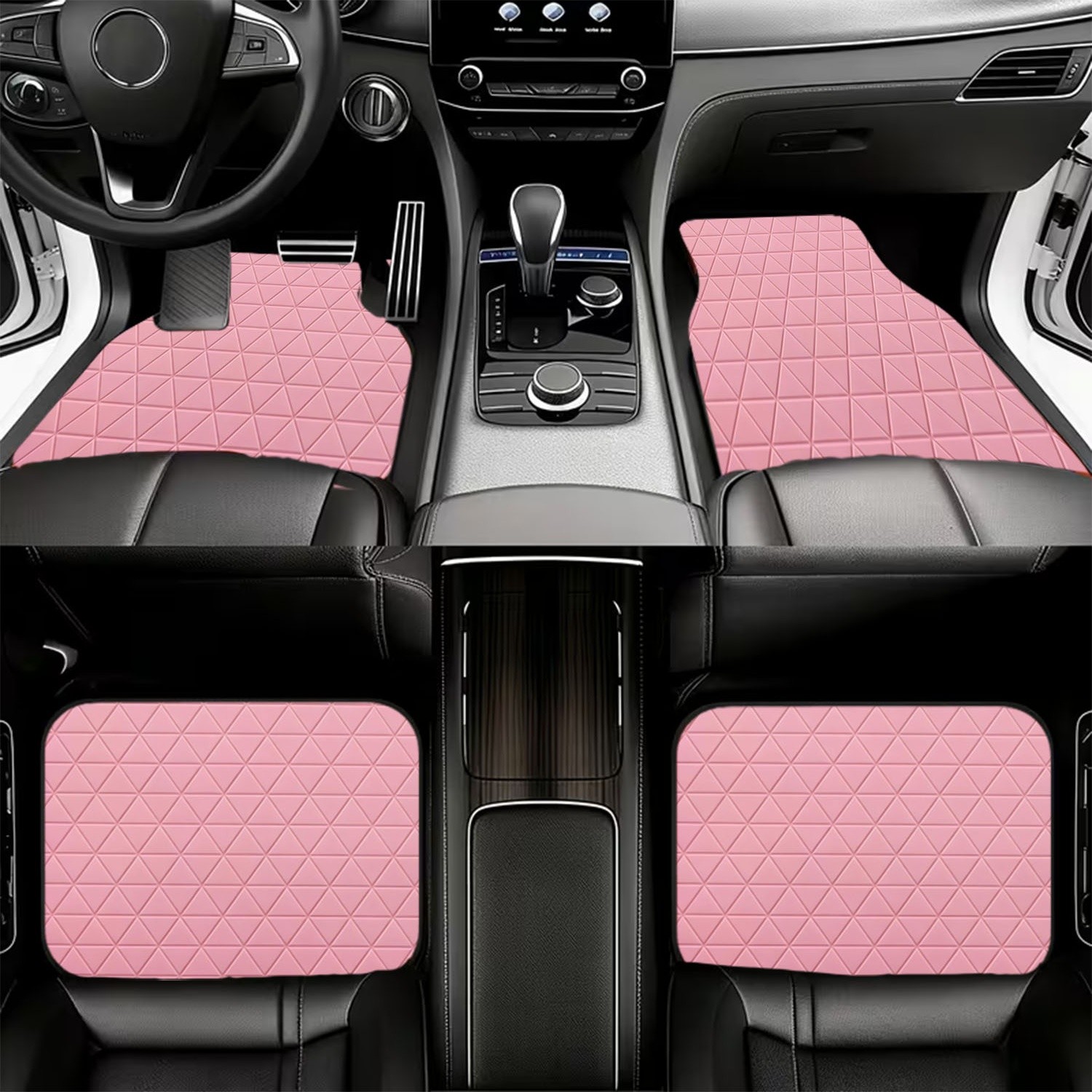 Set Of 4 Car Floor Mats Featur - огляд і ціна Interior Design Grid