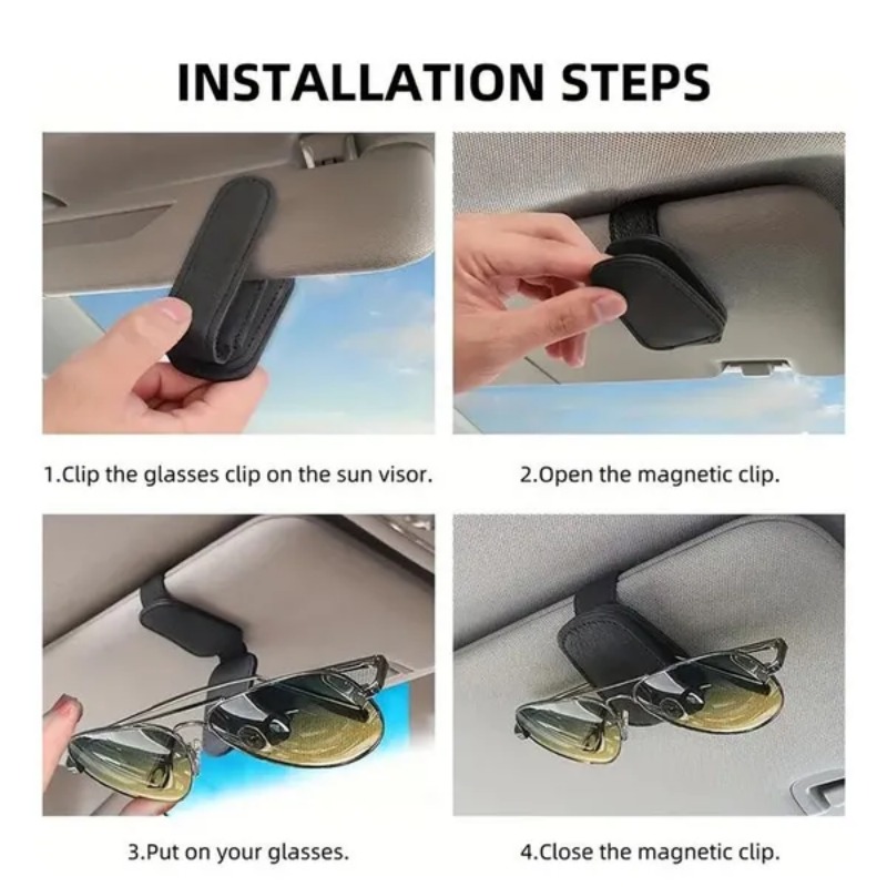 Car Sun Visor Glasses Case Hol - огляд і ціна Interior Design Styles