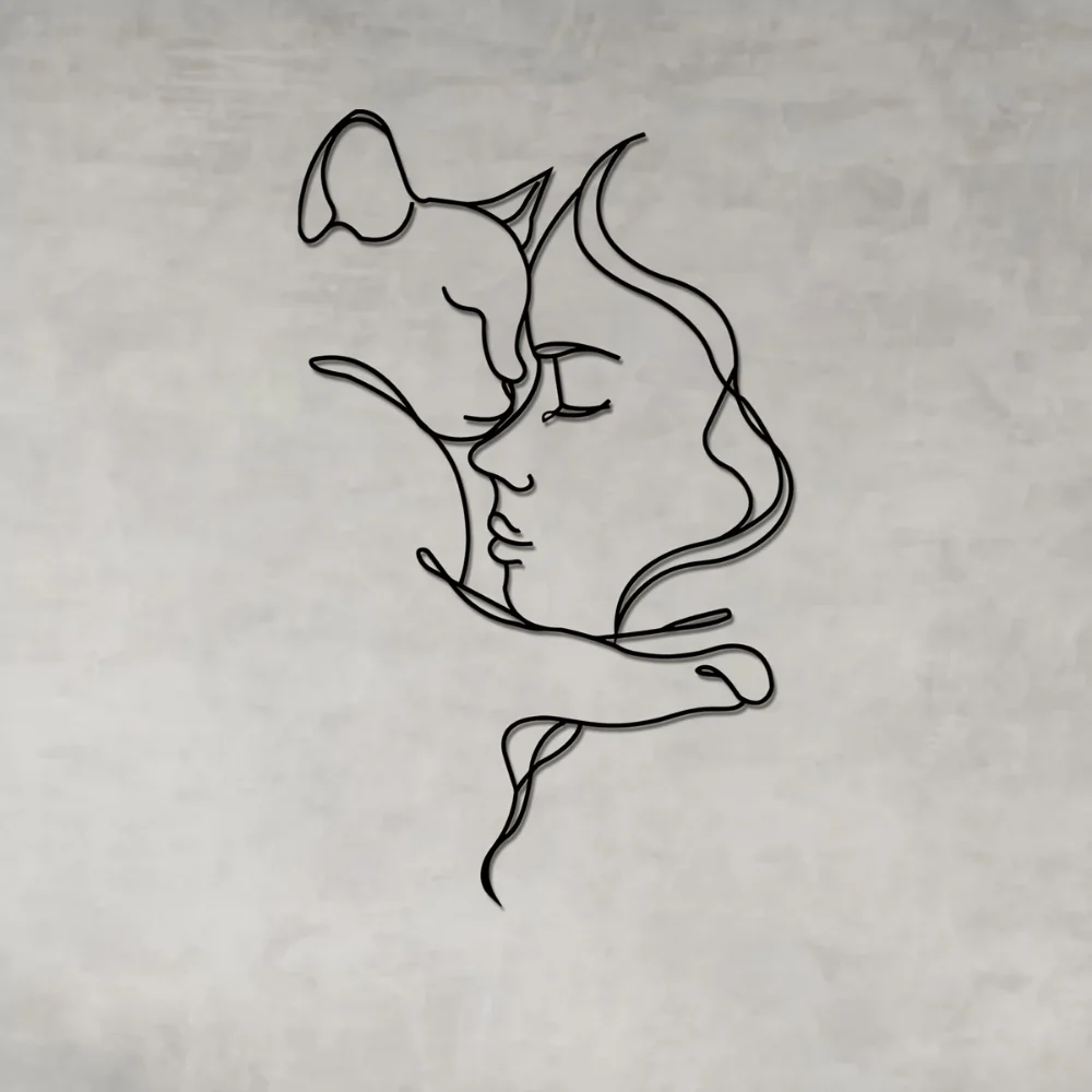 Sleek Black Cat and Woman Meta - огляд і ціна Interior Design Minimalist