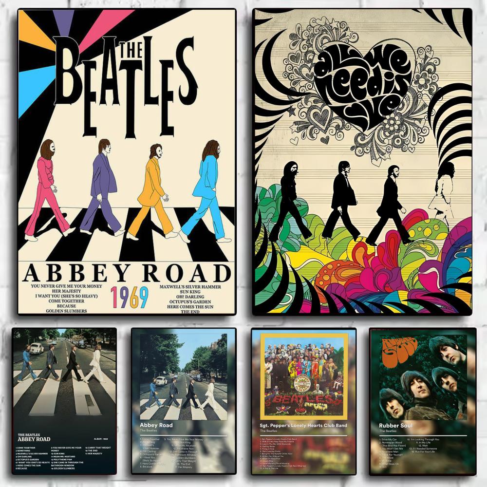 Pop Band T-The Beatles Poster  - огляд і ціна Interior Design Minimalist