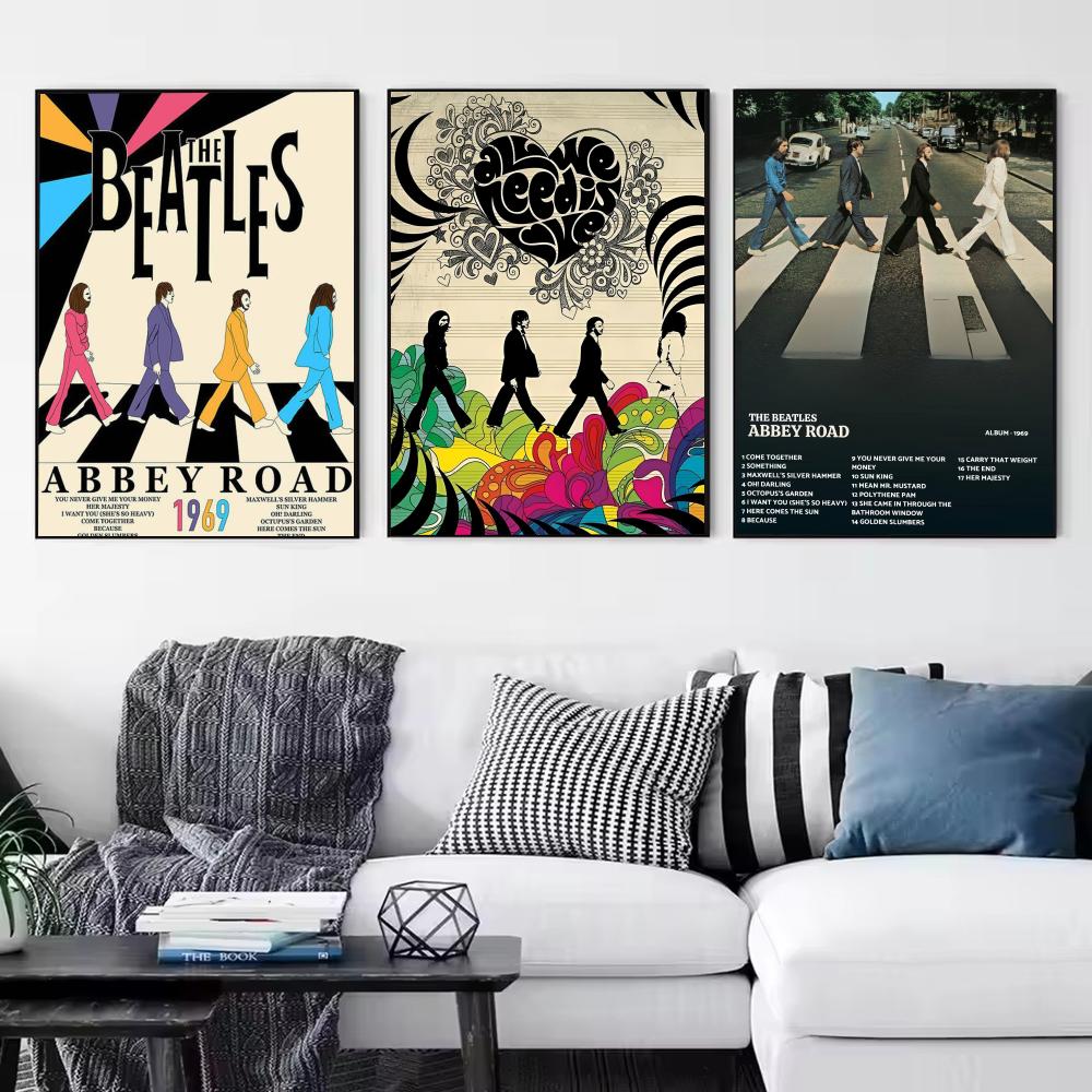 Pop Band T-The Beatles Poster  - огляд і ціна Interior Design Minimalist