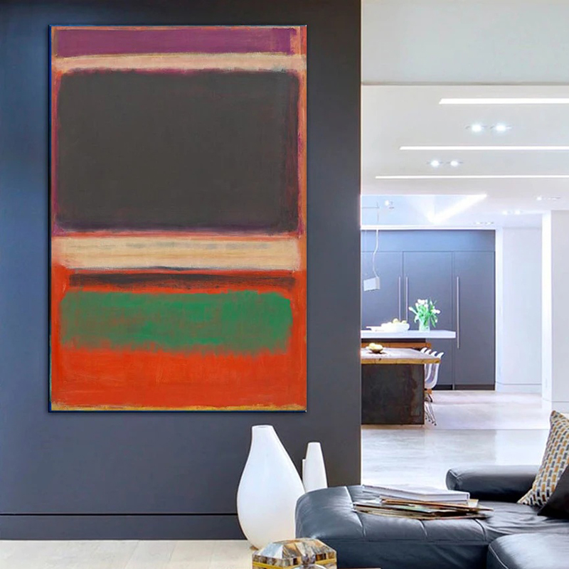 Wall Decor, Mark Rothko Poster - огляд і ціна Interior Design Minimalist